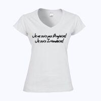 Softstyle™ women's v-neck t-shirt Thumbnail