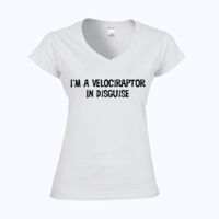 Softstyle™ women's v-neck t-shirt Thumbnail