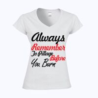 Softstyle™ women's v-neck t-shirt Thumbnail