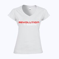 Softstyle™ women's v-neck t-shirt Thumbnail