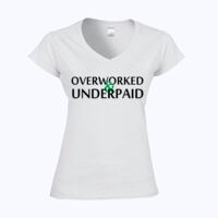 Softstyle™ women's v-neck t-shirt Thumbnail