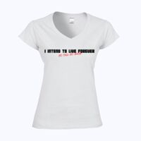 Softstyle™ women's v-neck t-shirt Thumbnail