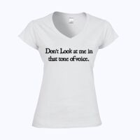 Softstyle™ women's v-neck t-shirt Thumbnail