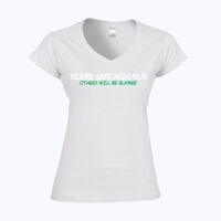 Softstyle™ women's v-neck t-shirt Thumbnail