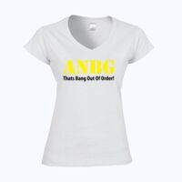 Softstyle™ women's v-neck t-shirt Thumbnail