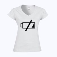 Softstyle™ women's v-neck t-shirt Thumbnail
