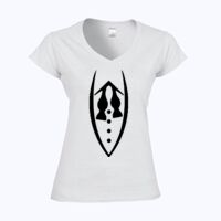 Softstyle™ women's v-neck t-shirt Thumbnail