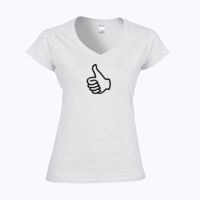 Softstyle™ women's v-neck t-shirt Thumbnail