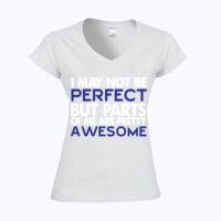 Softstyle™ women's v-neck t-shirt Thumbnail