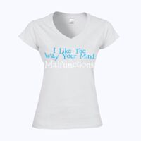 Softstyle™ women's v-neck t-shirt Thumbnail