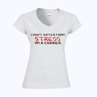 Softstyle™ women's v-neck t-shirt Thumbnail