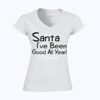 Softstyle™ women's v-neck t-shirt Thumbnail