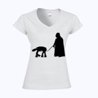 Softstyle™ women's v-neck t-shirt Thumbnail