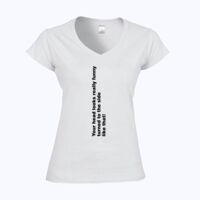 Softstyle™ women's v-neck t-shirt Thumbnail