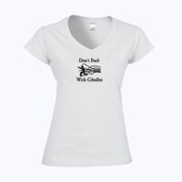 Softstyle™ women's v-neck t-shirt Thumbnail