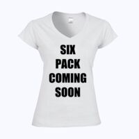Softstyle™ women's v-neck t-shirt Thumbnail