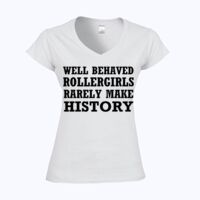 Softstyle™ women's v-neck t-shirt Thumbnail