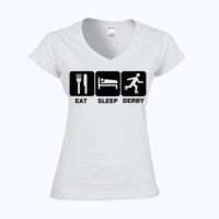 Softstyle™ women's v-neck t-shirt Thumbnail