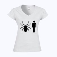 Softstyle™ women's v-neck t-shirt Thumbnail