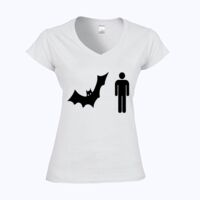 Softstyle™ women's v-neck t-shirt Thumbnail