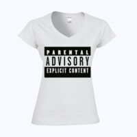 Softstyle™ women's v-neck t-shirt Thumbnail