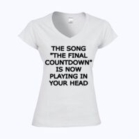 Softstyle™ women's v-neck t-shirt Thumbnail