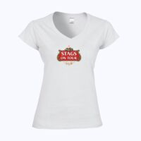 Softstyle™ women's v-neck t-shirt Thumbnail