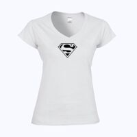 Softstyle™ women's v-neck t-shirt Thumbnail