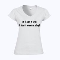 Softstyle™ women's v-neck t-shirt Thumbnail