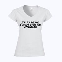 Softstyle™ women's v-neck t-shirt Thumbnail