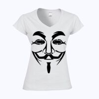 Softstyle™ women's v-neck t-shirt Thumbnail