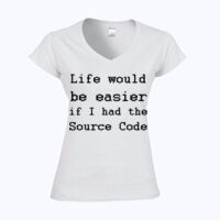 Softstyle™ women's v-neck t-shirt Thumbnail