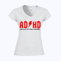 Softstyle™ women's v-neck t-shirt Thumbnail