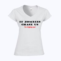 Softstyle™ women's v-neck t-shirt Thumbnail
