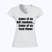 Softstyle™ women's v-neck t-shirt Thumbnail