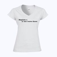 Softstyle™ women's v-neck t-shirt Thumbnail