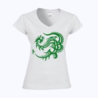 Softstyle™ women's v-neck t-shirt Thumbnail