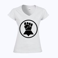 Softstyle™ women's v-neck t-shirt Thumbnail