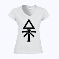 Softstyle™ women's v-neck t-shirt Thumbnail