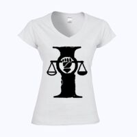 Softstyle™ women's v-neck t-shirt Thumbnail