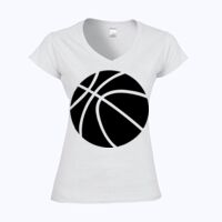 Softstyle™ women's v-neck t-shirt Thumbnail