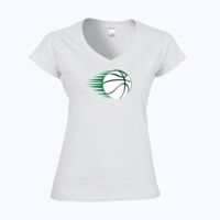 Softstyle™ women's v-neck t-shirt Thumbnail