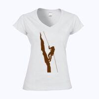 Softstyle™ women's v-neck t-shirt Thumbnail