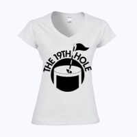 Softstyle™ women's v-neck t-shirt Thumbnail