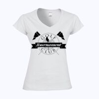 Softstyle™ women's v-neck t-shirt Thumbnail