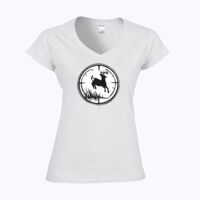 Softstyle™ women's v-neck t-shirt Thumbnail