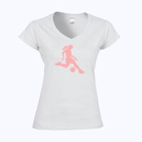 Softstyle™ women's v-neck t-shirt Thumbnail