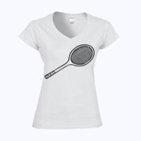 Softstyle™ women's v-neck t-shirt Thumbnail