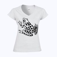 Softstyle™ women's v-neck t-shirt Thumbnail