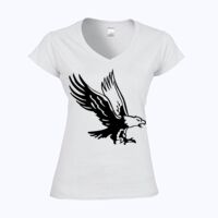 Softstyle™ women's v-neck t-shirt Thumbnail